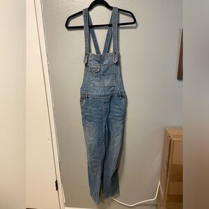 Free People Denim Overalls